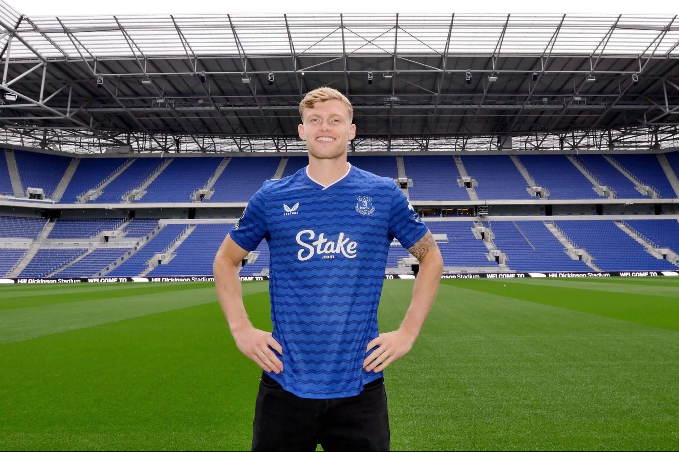 Everton Gắn Bó Trung Vệ Trạm Trụ Jarrad Branthwaite Đến Năm 2030